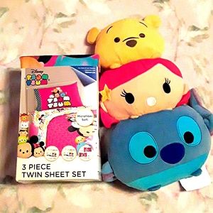 Tsum Tsum Sheet Set + Gift